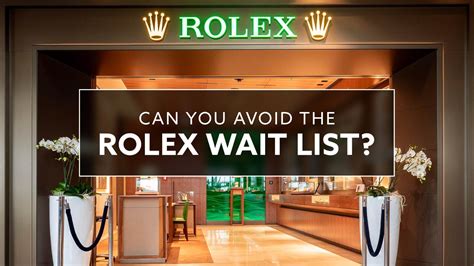 are rolex waiting list getting shorter|Rolex waiting times.